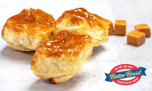 Caramel Rolls Butter Braid pastry