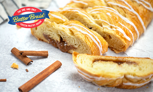 Cinnamon Butter Braid pastry