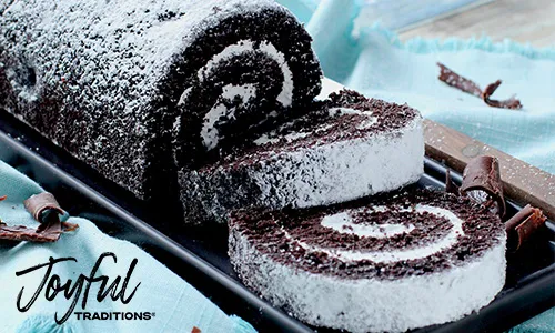 Chocolate Crème Cake Roll