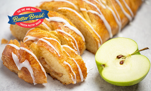 Apple Butter Braid pastry